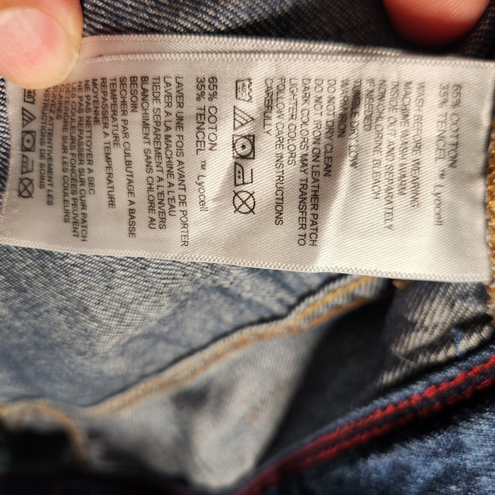 Tommy Bahama Mens Jeans‎ 38x34 Blue Denim Straight Leg Casual Pants - Picture 9 of 13